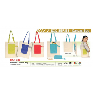 [ECO Series] Foldable Canvas Bag - CAN333